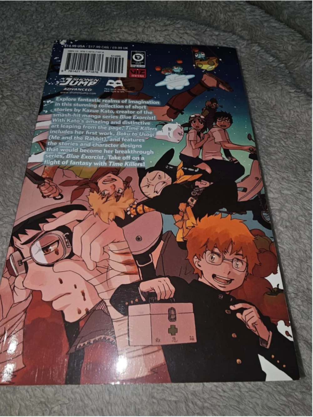 Viz Media Time Killers Short Story Collection Manga Book One Size Multi-color